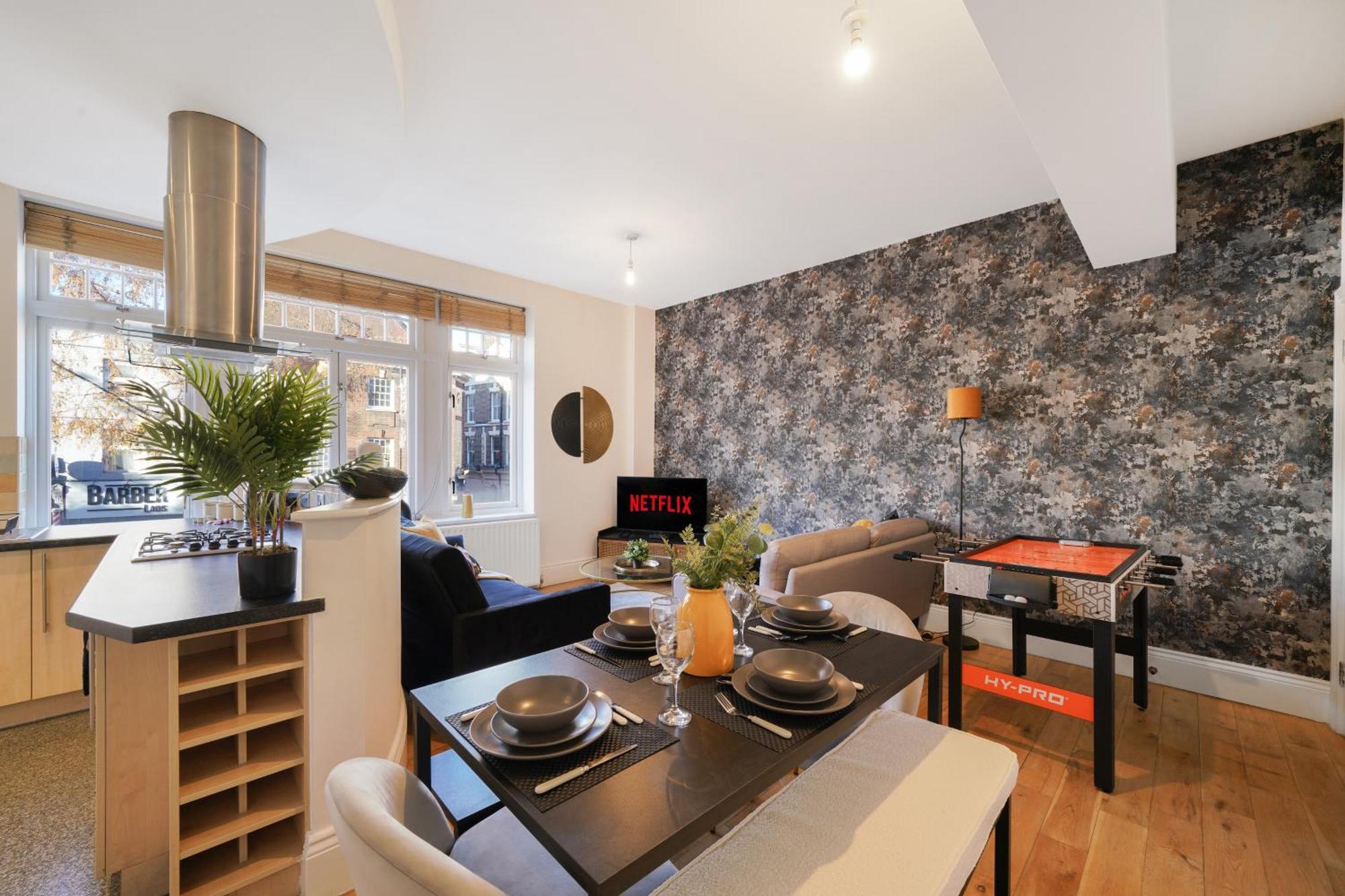 דירות לונדון Boutique Central Hackney Abode - Balcony - Sleeps 6 מראה חיצוני תמונה