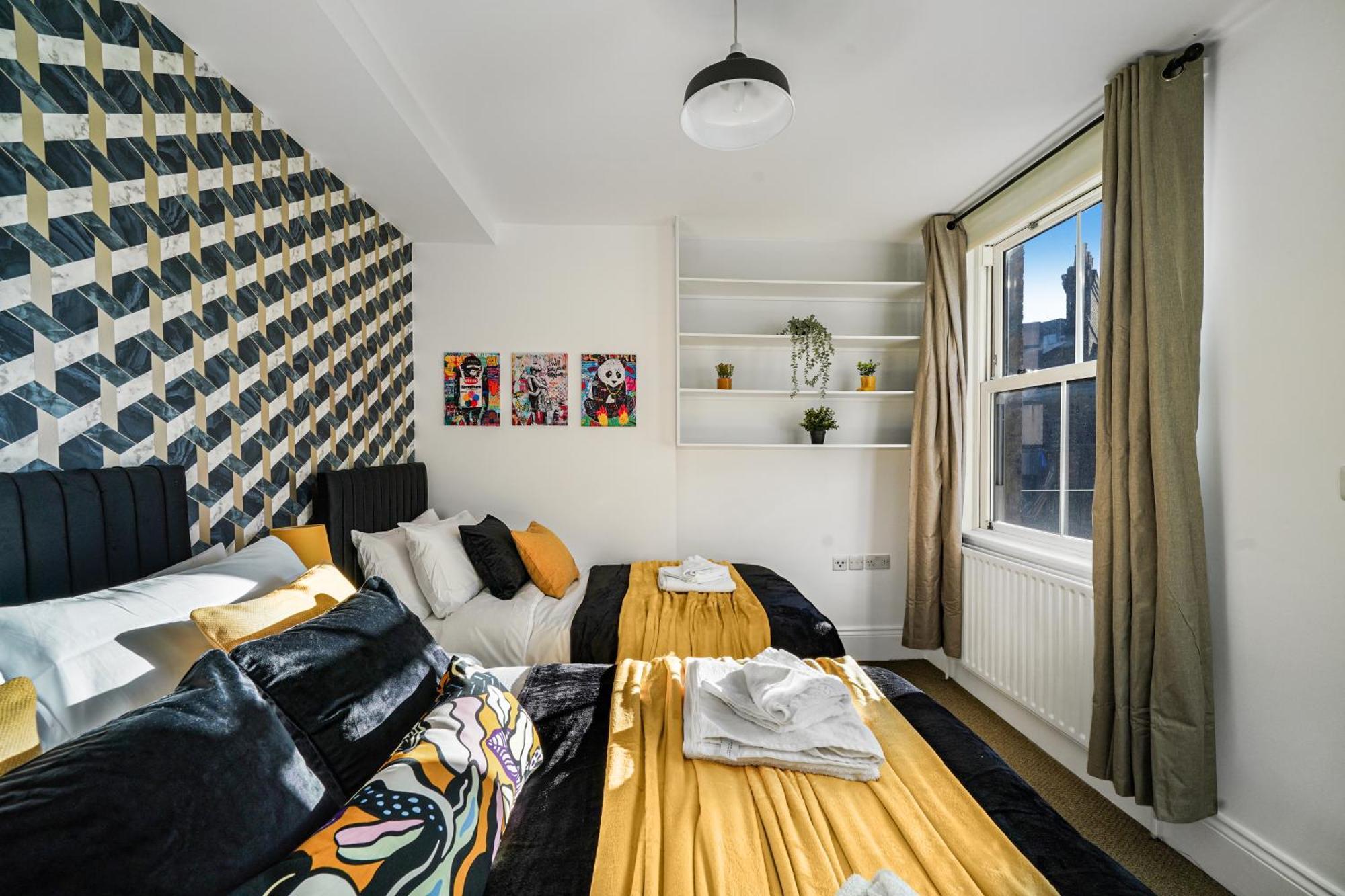 דירות לונדון Boutique Central Hackney Abode - Balcony - Sleeps 6 מראה חיצוני תמונה