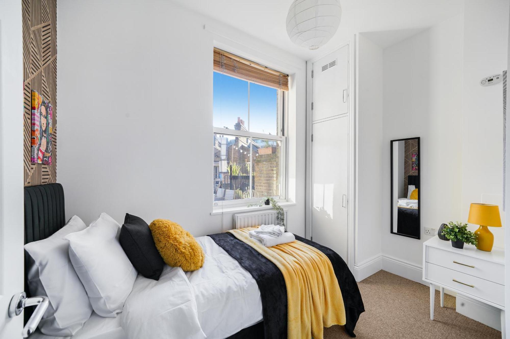 דירות לונדון Boutique Central Hackney Abode - Balcony - Sleeps 6 מראה חיצוני תמונה